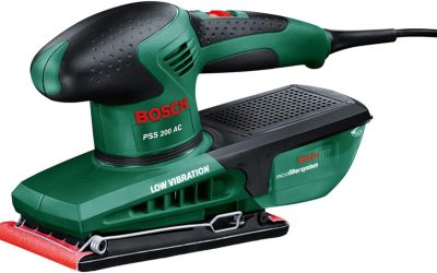 Test de la ponceuse vibrante Bosch PSS 300 AE 250 W
