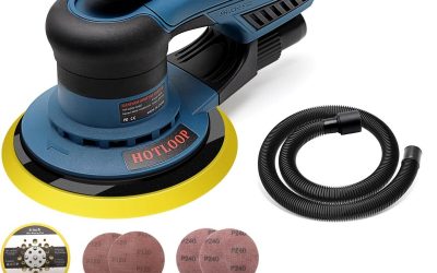 Test de la ponceuse excentrique sans balais 400W : efficacité et polyvalence sur bois