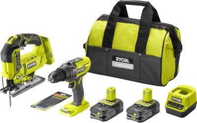 Test : ryobi One+ Duo perceuse et scie sauteuse sans fil 18V