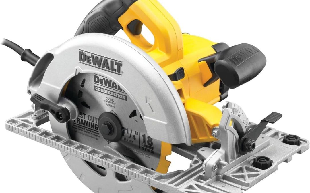 Test scie circulaire DeWalt DWE576K-QS 1000 W
