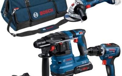 Test : bosch Professional Combo Kit GSR 18V-55, gWS 18V-7, gBH 18V-22
