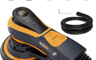 Test de la ponceuse excentrique MAXXT 350 W : efficacité polyvalente