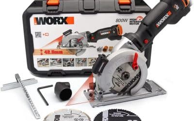 Test : scie circulaire Worx Worxsaw WX437 800W