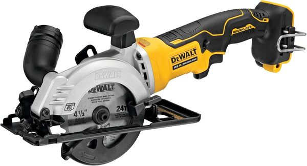 DEWALT - Scie circulaire XR 18V - livré sans batterie ni chargeur - multi-matériaux 115 mm - DCS571NT-XJ
