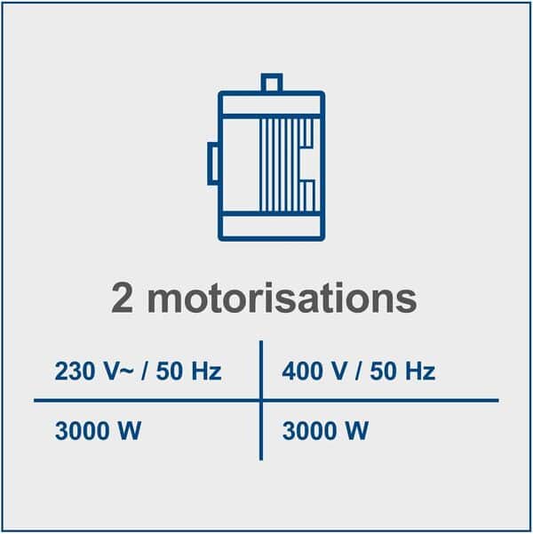 Scie à bascule Scheppach HS550 400 V