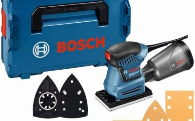 Test de la ponceuse Bosch GSS 160-1 A Multi