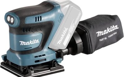 Test de la ponceuse vibrante Makita DBO480Z 18V LXT