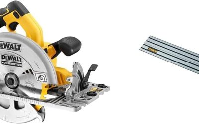 Test de la scie circulaire Dewalt XR 18V BL avec rail 1m