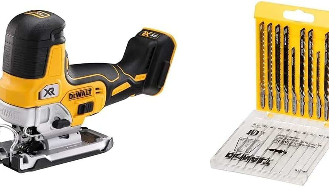 Test de la scie sauteuse sans fil DEWALT DCS335N-XJ