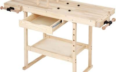 Test de l&rsquo;établi de menuisier Timbertech : robustesse en pin massif