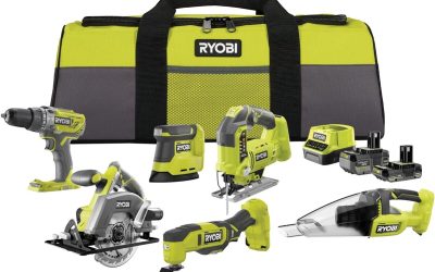 Test du kit 6 outils Ryobi 18V ONE+ : performance polyvalente