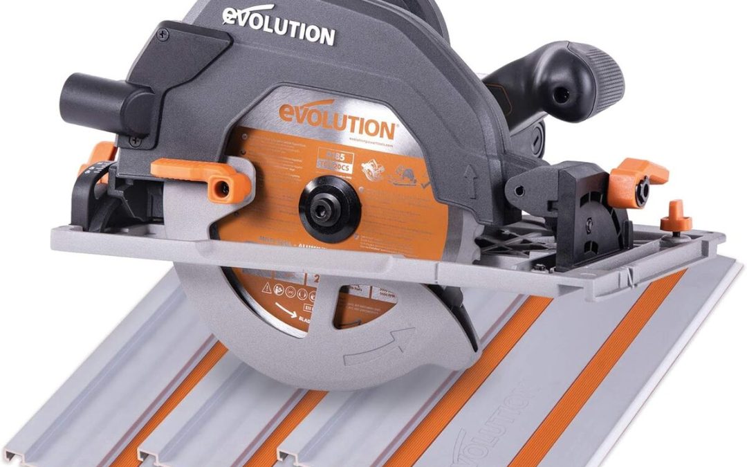 Test : scie circulaire Evolution R185CCSX avec rail, multi-matériaux