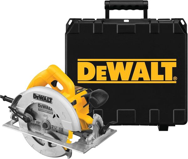 DEWALT DWE575K-QS Scies Circulaires 1000 W [Classe énergétique A+]