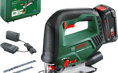 Test : bosch AdvancedSaw 18V-140, la scie sauteuse sans fil polyvalente