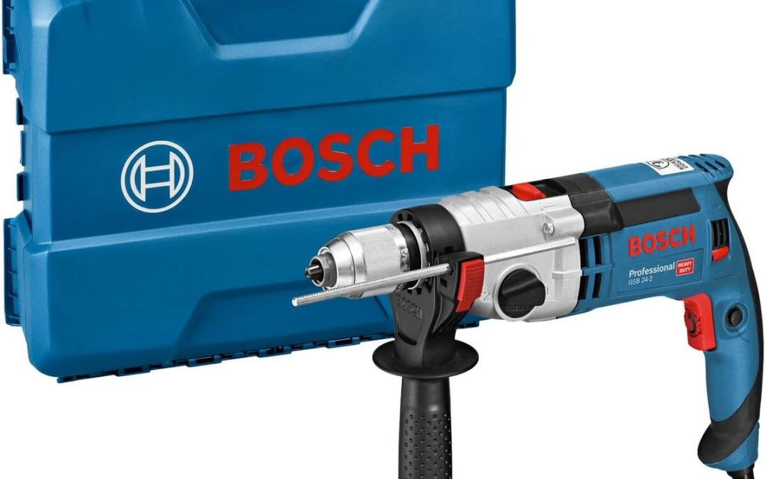 Test : bosch GSB 24-2, perceuse à percussion 1100W