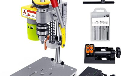 Test de la mini perceuse électrique BERXOL CNC 795 : polyvalence pour métal et bois