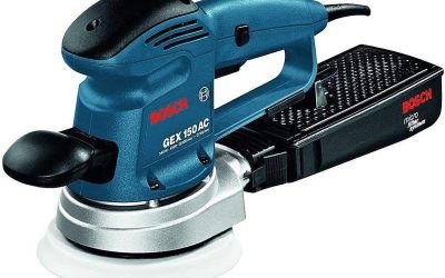 Test de la ponceuse excentrique Bosch GEX 150 AC