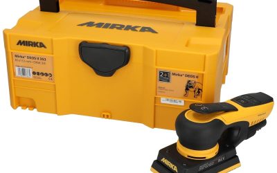 Test de la ponceuse vibrante Mirka DEOS II 353 : efficacité et confort
