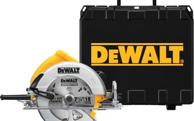 Test de la scie circulaire Dewalt DWE575K-QS : puissance 1000 W