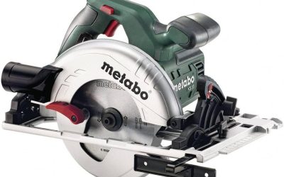 Test de la scie circulaire Metabo KS 55 FS
