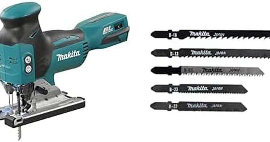 Test de la scie sauteuse Makita DJV181Z et ses lames A-86898