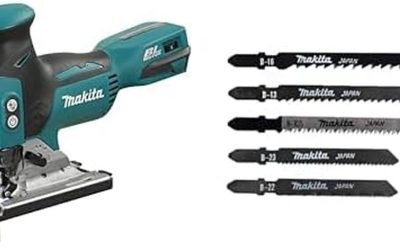 Test de la scie sauteuse Makita DJV181Z et ses lames A-86898