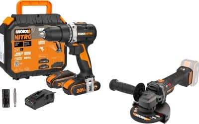 Test du pack Worx Pro+ : perceuse-visseuse et meuleuse 20V pour bricolage et rénovation
