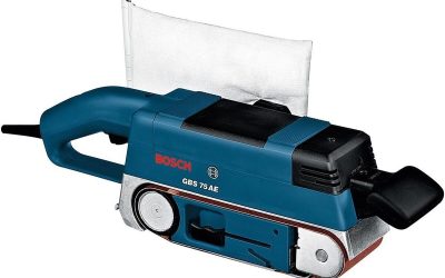 Test : bosch professional ponceuse à bande GBS 75 AE 750 W