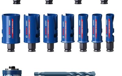Test : coffret de scies trépans Bosch Expert Construction Material