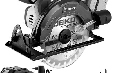 Test de la scie circulaire à batterie DEKOPRO 20V : puissance et polyvalence