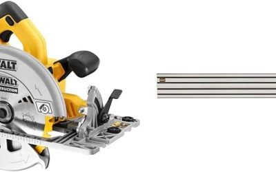Test Dewalt DCS572NT-XJ : scie circulaire XR 18V avec rail de guidage