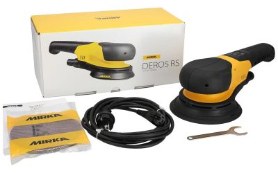 Test Mirka DEROS RS 600 : ponceuse légère et puissante