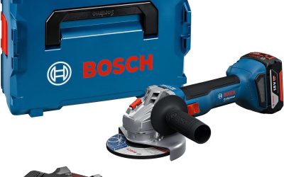 Test Bosch GWS 18V-8 : meuleuse angulaire sans-fil performante