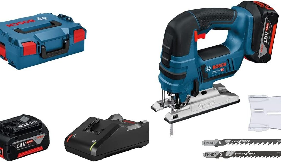 Test de la scie sauteuse Bosch GST 18V-LI B sans fil