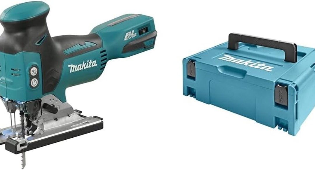 Test de la scie sauteuse Makita DJV181Z avec coffret Makpac2