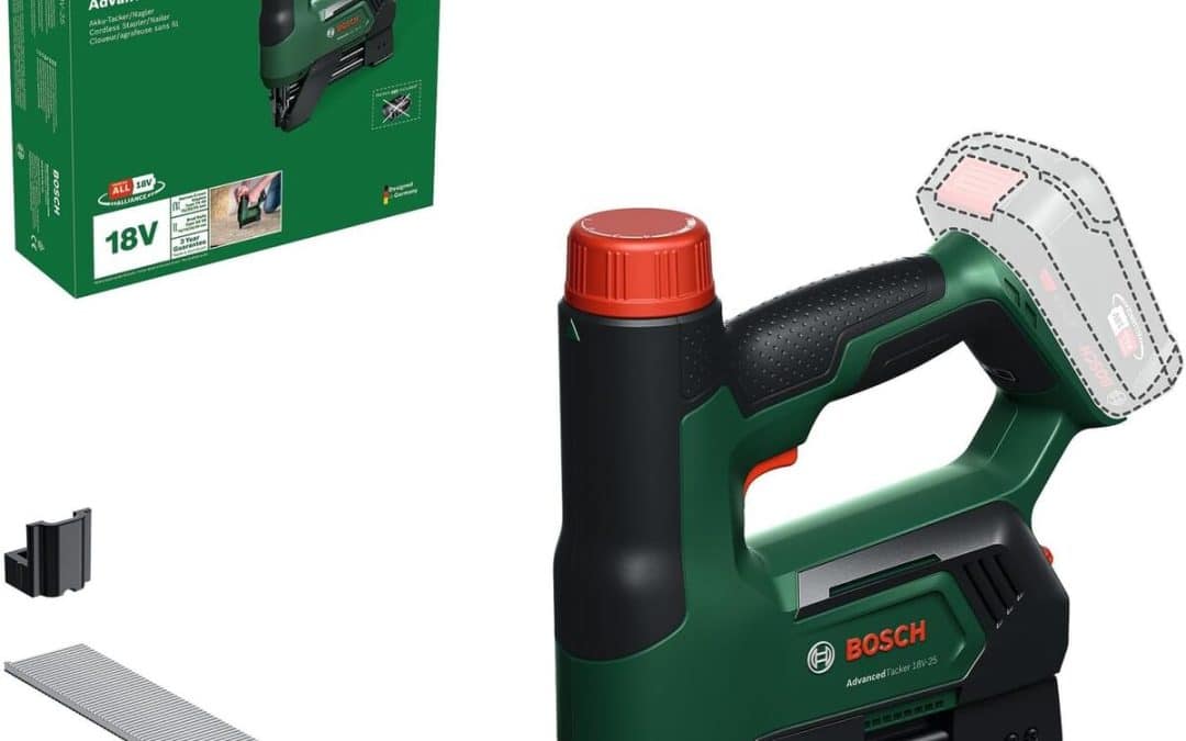 Test de l'AdvancedTacker 18V-25 de Bosch : puissant 2 en 1 sans fil