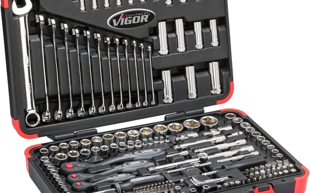 Test du jeu de clés à douilles ViGOR V3277N : 212 pièces pour les pros