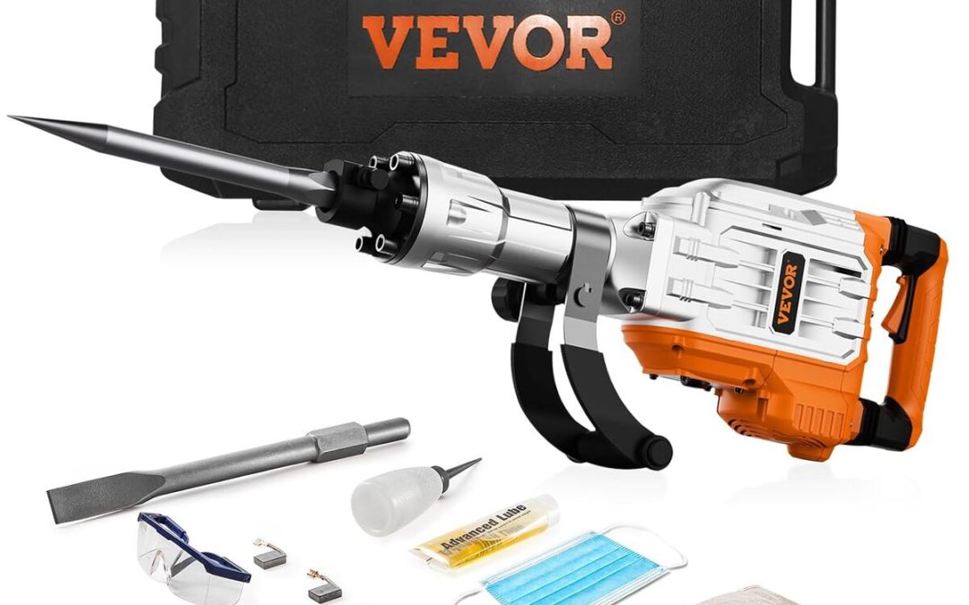 Test du marteau de démolition VEVOR 3500 W : puissance et efficacité