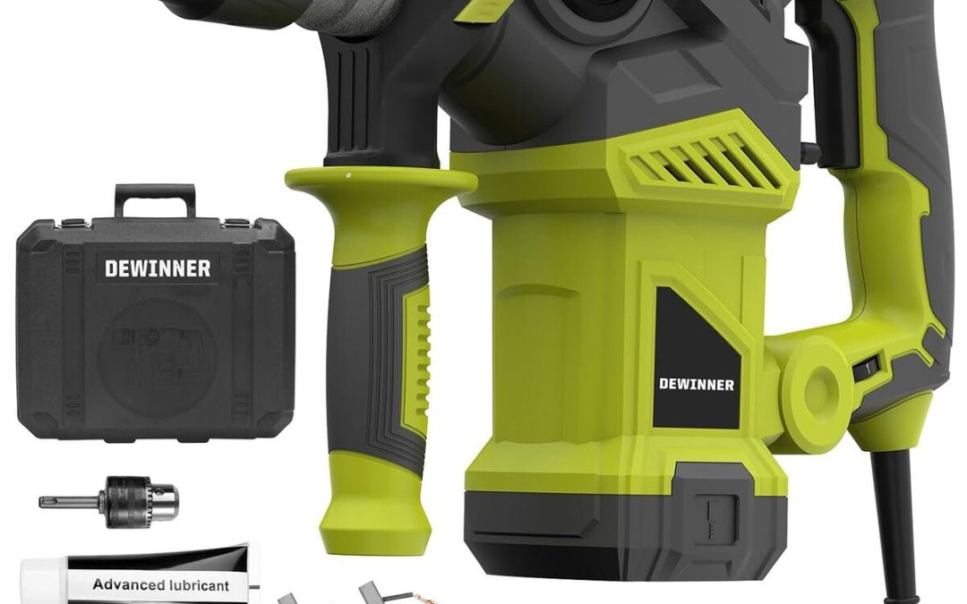 Test du marteau perforateur Dewinner 1500W : puissance et polyvalence