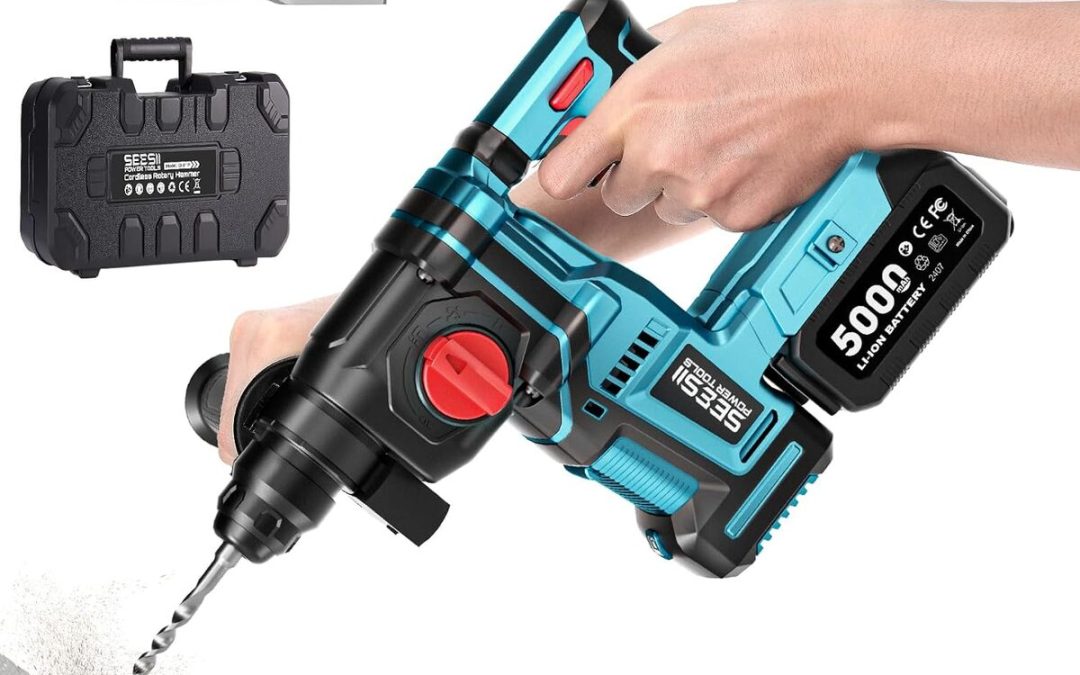 Test du marteau perforateur sans fil SSEII SDS-Plus 900W