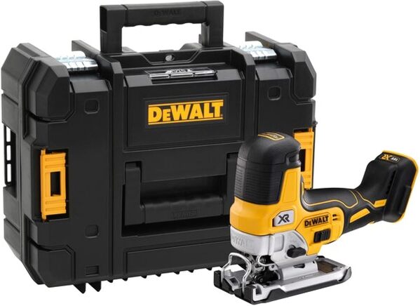 DeWalt Scie Sauteuse à Prise par le Corps Brushless XR 18V - DCS335NT-XJ - Scie sans Fil & Scie Circulaire XR 18V - DCS391NT-XJ - Scie Circulaire sans Fil avec Coffret TSTAK