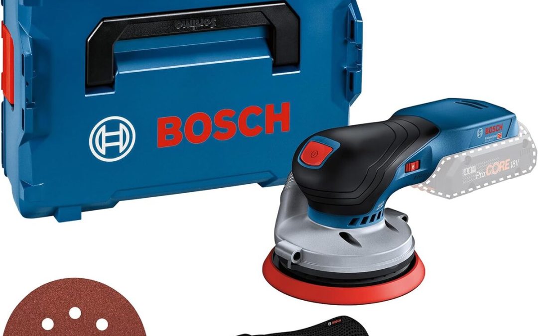 Test ponceuse Bosch GEX 18V-125 sans-fil