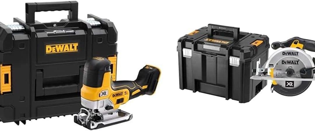 Test scies sans fil DeWalt : sauteuse DCS335NT-XJ & circulaire DCS391NT-XJ