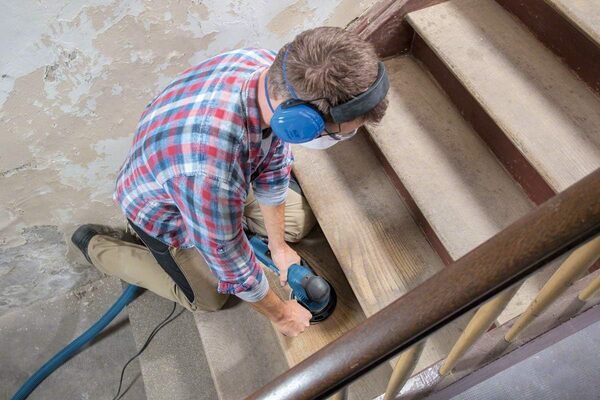 Bosch Professional ponceuse excentrique GET 75-150 (puissance de 750 W, Ø du plateau de ponçage : 150 mm, L-BOXX)