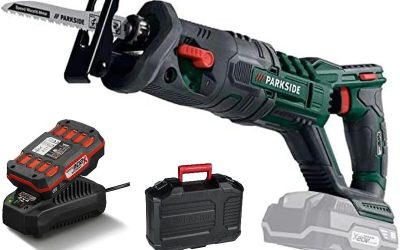 Test de la scie sabre Parkside PSSA 20-Li A1 : puissance et polyvalence