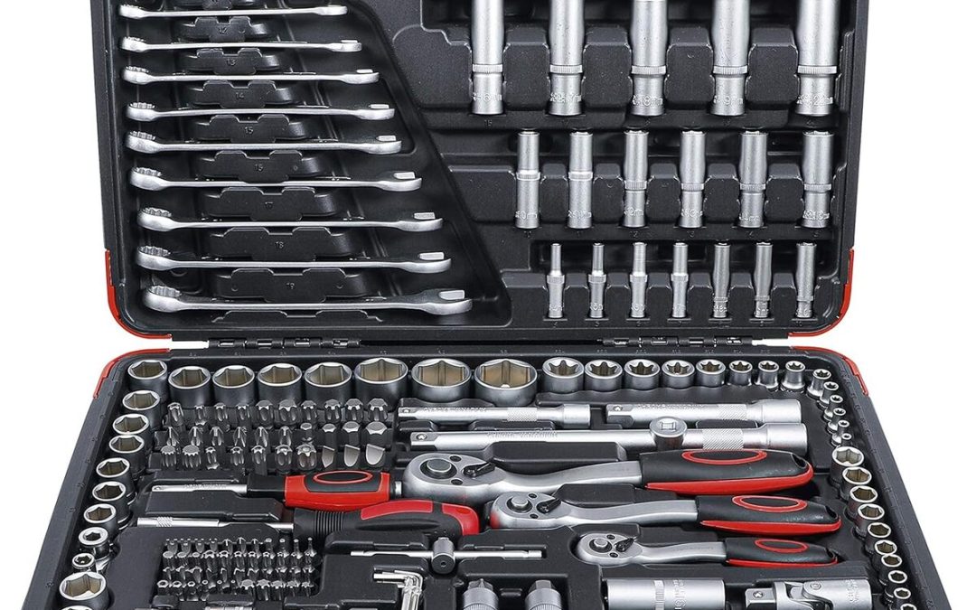 Test du coffret BGS Diy 15216 : 216 douilles polyvalentes