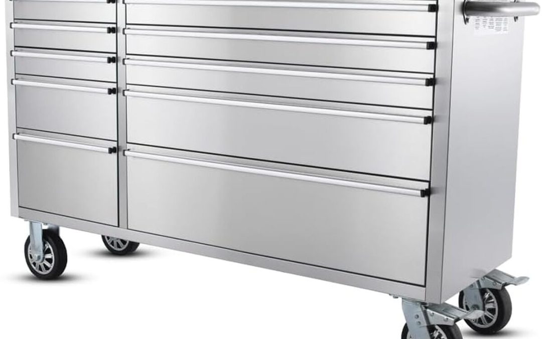 Test : ondis24 servante d'atelier 10 tiroirs bois et acier inoxydable