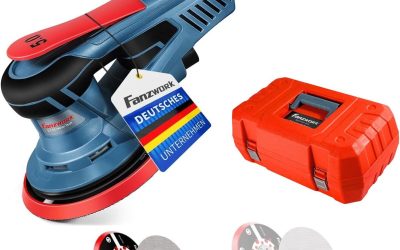 Test : ponceuse excentrique FANZWORK EC 350W, performance précise