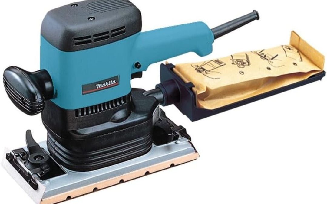 Test : ponceuse vibrante 600W MAKITA 9046J en Makpac