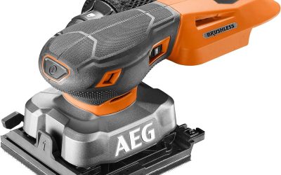 Test ponceuse vibrante AEG SUBCOMPACT BFS18SBL-14-0